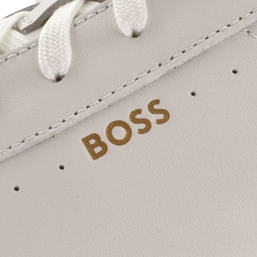 BOSS Belwar Tennis Trainers Off White